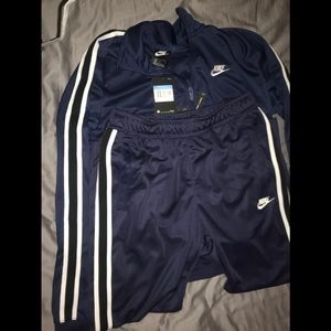 Navy Blue Nike Track Suit